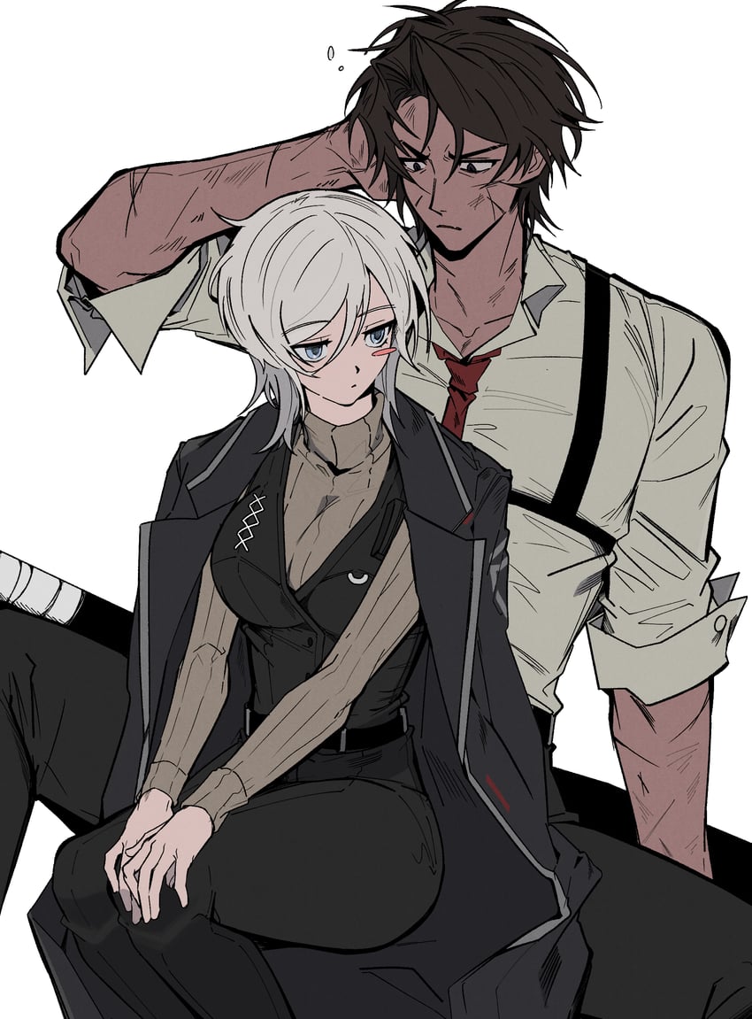 faust and heathcliff (project moon and 1 more) drawn by meatpie72