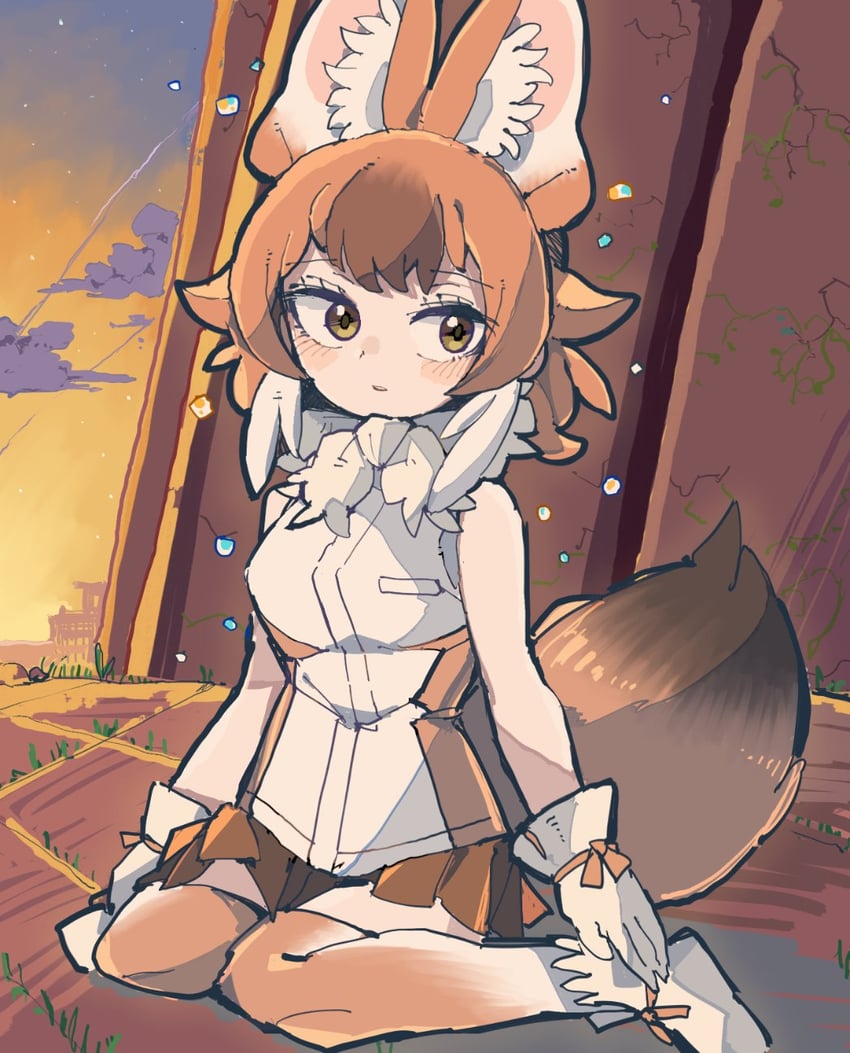 dhole (kemono friends and 1 more) drawn by kanmoku-san