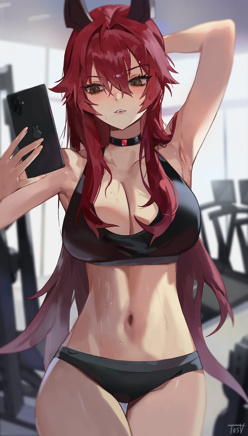 red hood (goddess of victory: nikke) drawn by tototo_sarada