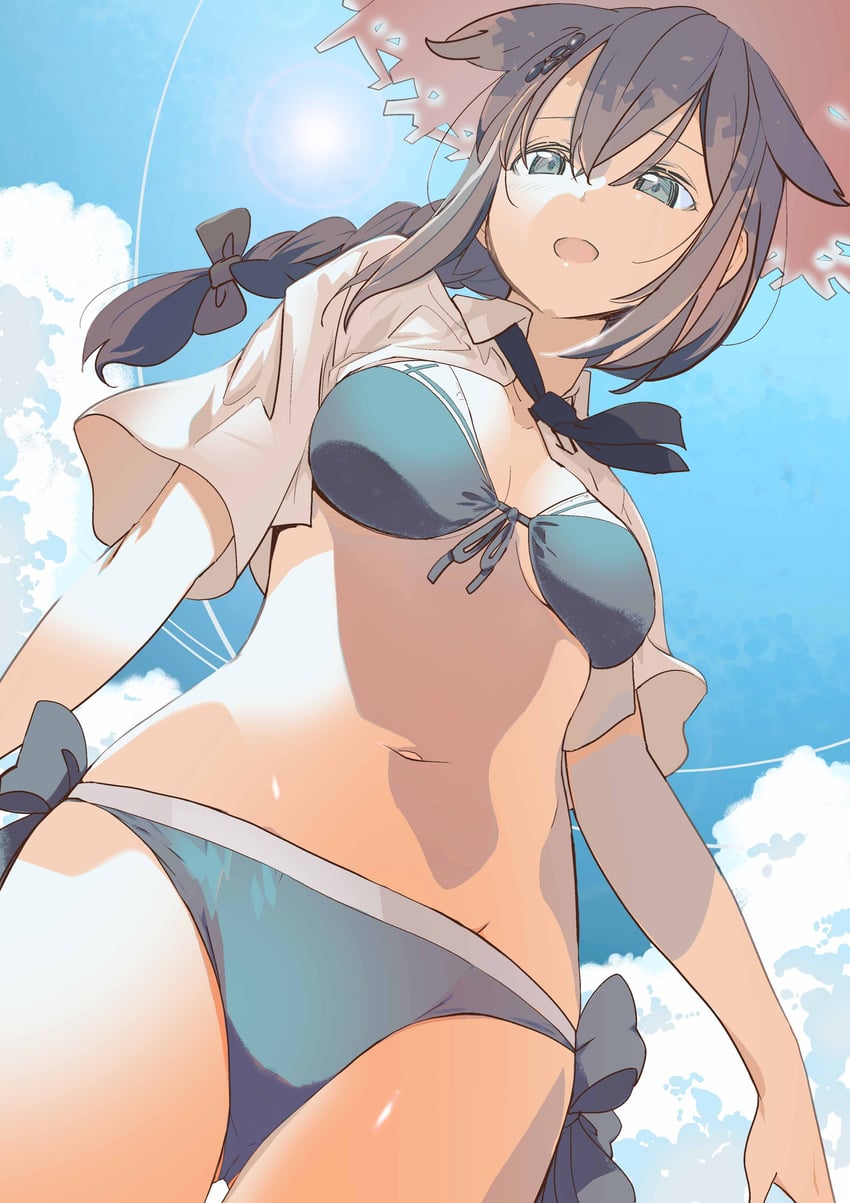 shigure and shigure kai san (kantai collection) drawn by yoshinaga_yunosuke