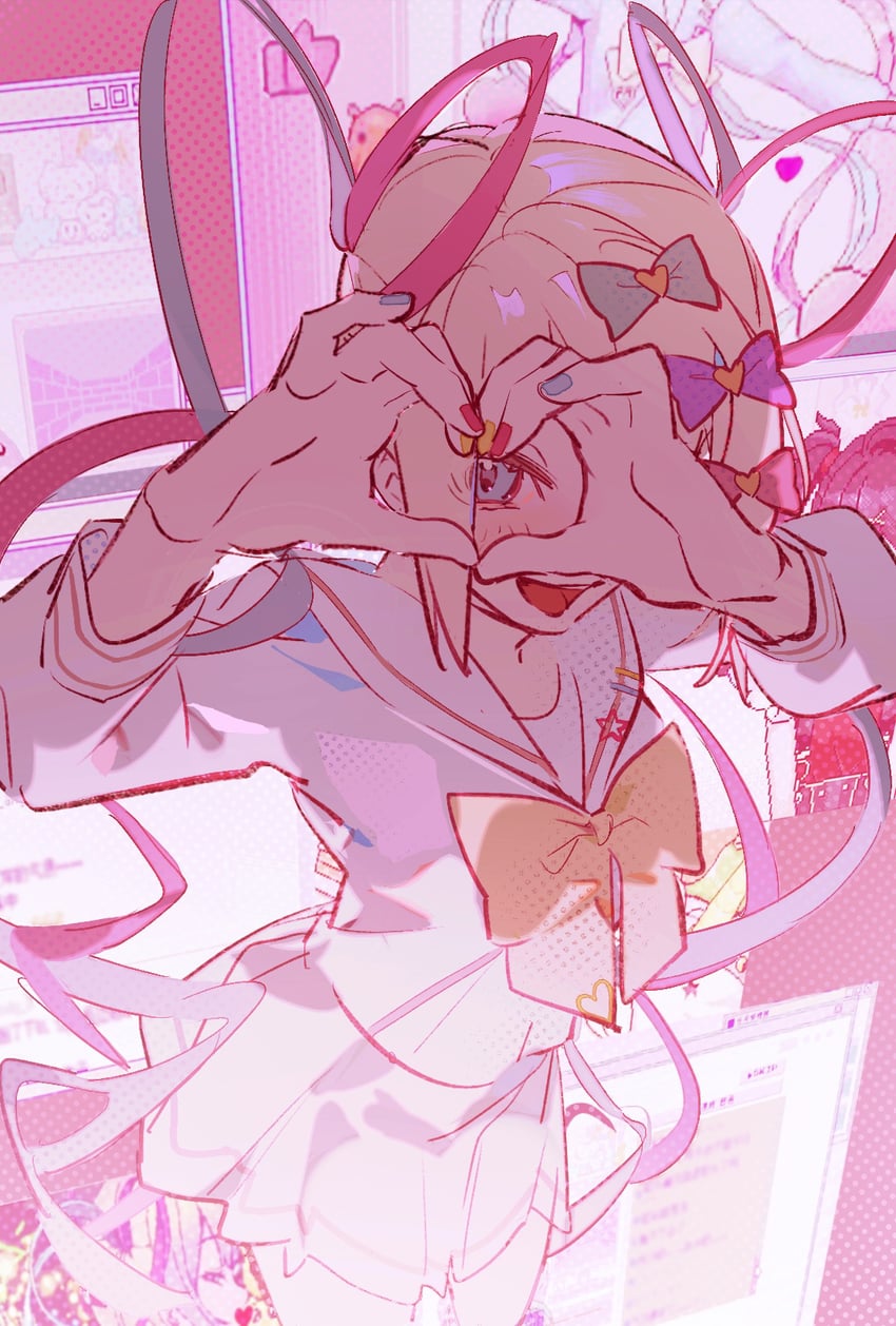 chouzetsusaikawa tenshi-chan (needy girl overdose) drawn by yu-y_(824412)