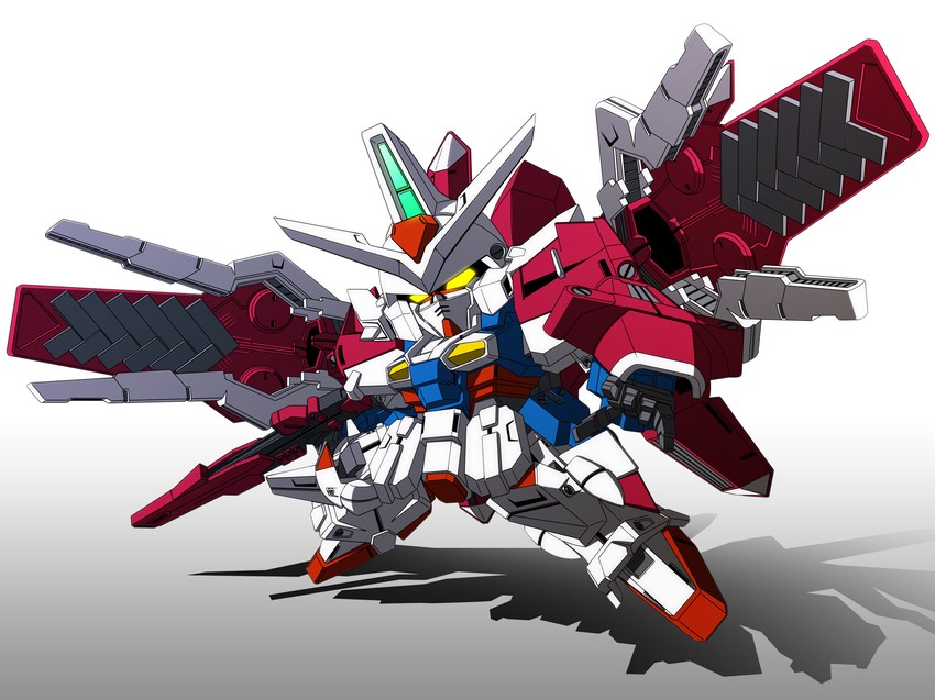 gundam l.o. booster (gundam and 2 more) drawn by yugo_ama_toki