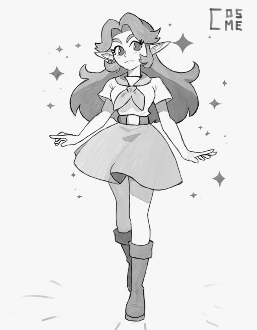 malon (the legend of zelda and 1 more) drawn by rthunderatk