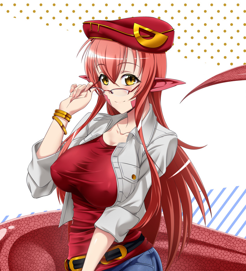 miia (monster musume no iru nichijou) drawn by kagiyama_(clave)