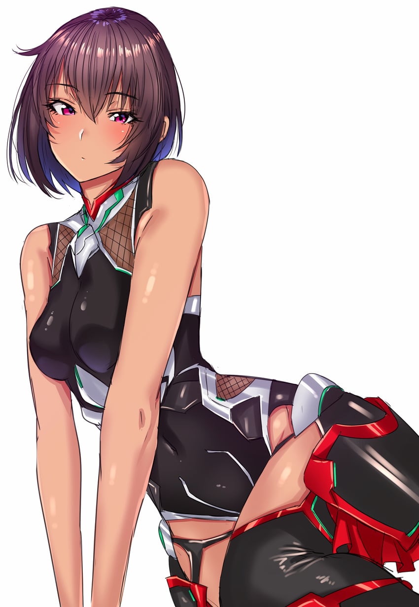 mizuki yukikaze (taimanin and 2 more) drawn by bouhatei_(t-back)