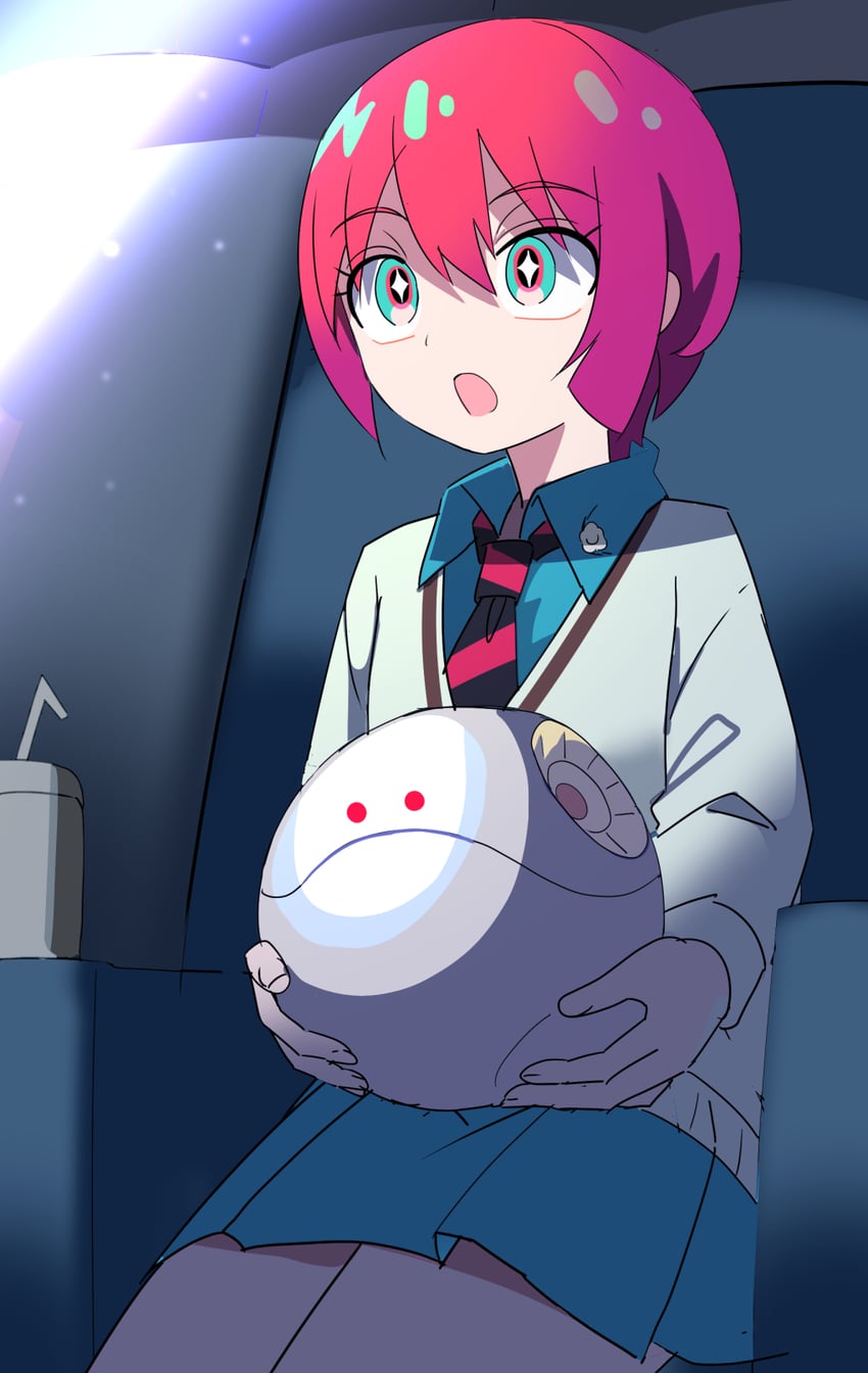 amate yuzuriha and haro (gundam and 1 more) drawn by e.o.