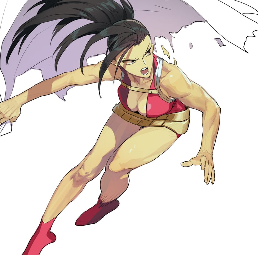 yaoyorozu momo (boku no hero academia) drawn by imam_(oozlo)