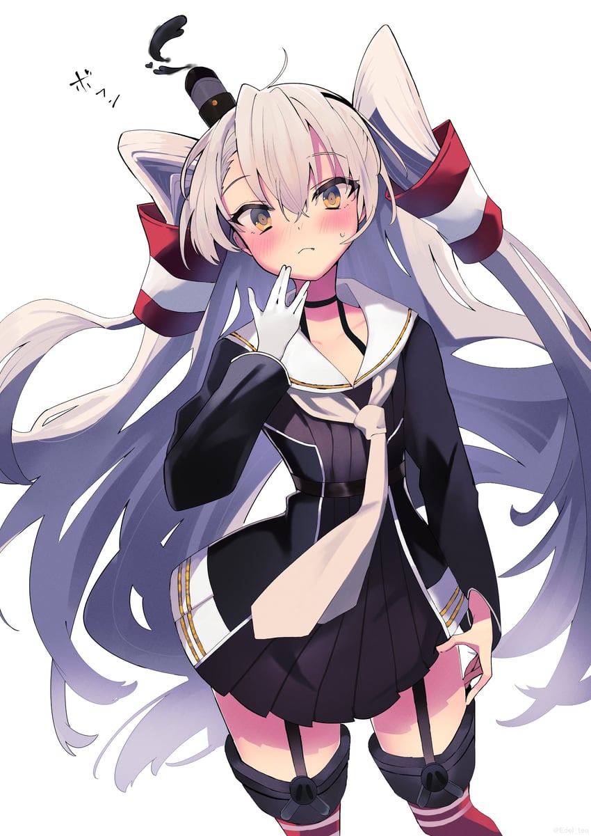 amatsukaze and amatsukaze kai ni (kantai collection) drawn by fujiyama_ichiha