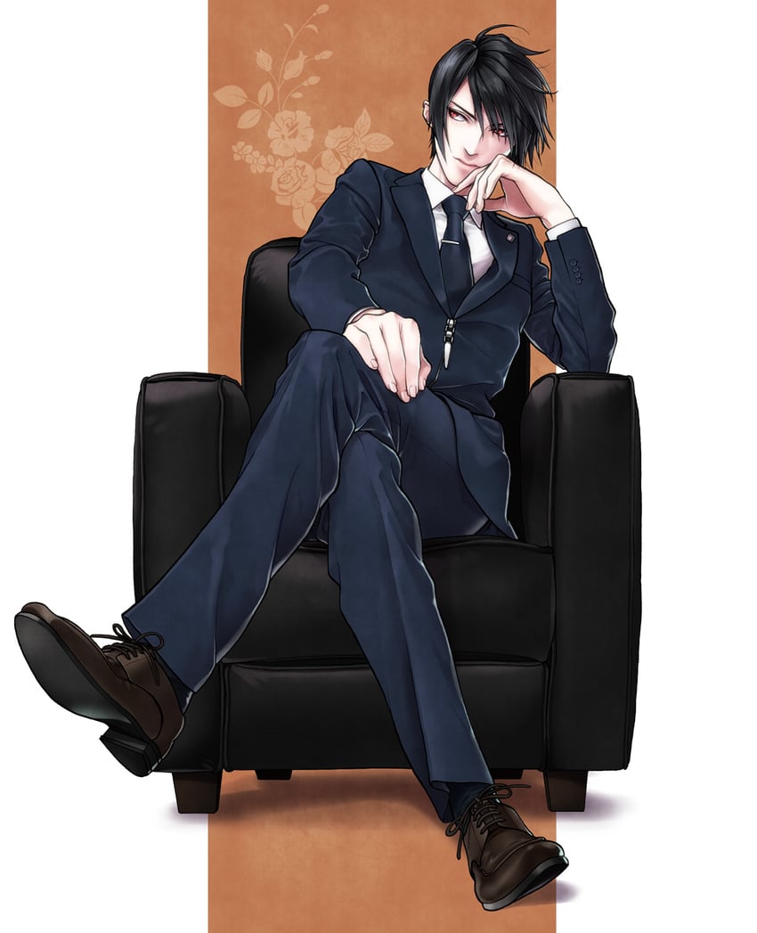 vincent valentine (final fantasy and 1 more) drawn by yonesuke