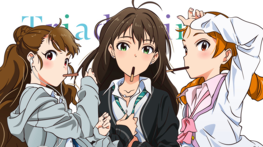 shibuya rin, hojo karen, and kamiya nao (idolmaster and 1 more) drawn by akizuki_ritchan