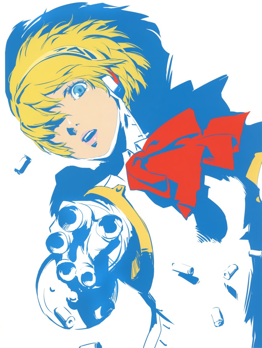 aigis (persona and 1 more) drawn by soejima_shigenori