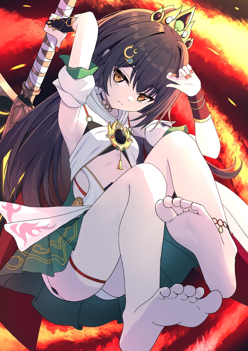 yunli (honkai and 1 more) drawn by cpk_prd