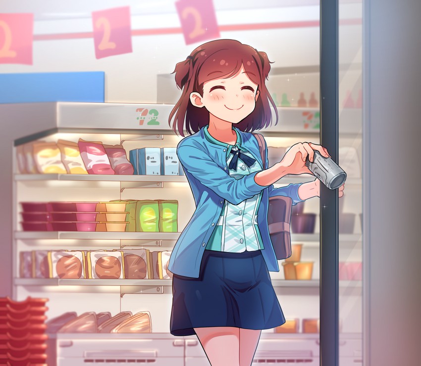 aoba misaki (idolmaster and 2 more) drawn by kamille_(vcx68)