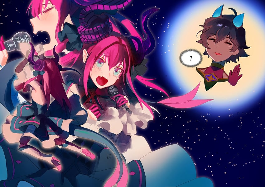 elizabeth bathory, arjuna, and arjuna alter (fate and 1 more) drawn by daeraeband