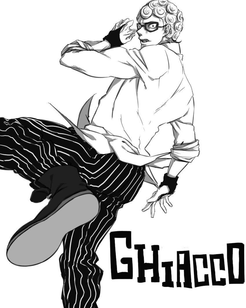 ghiaccio (jojo no kimyou na bouken and 1 more) drawn by 5_1_0stars