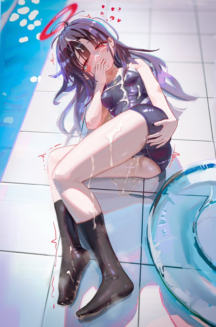 justice task force member (blue archive) drawn by hsch