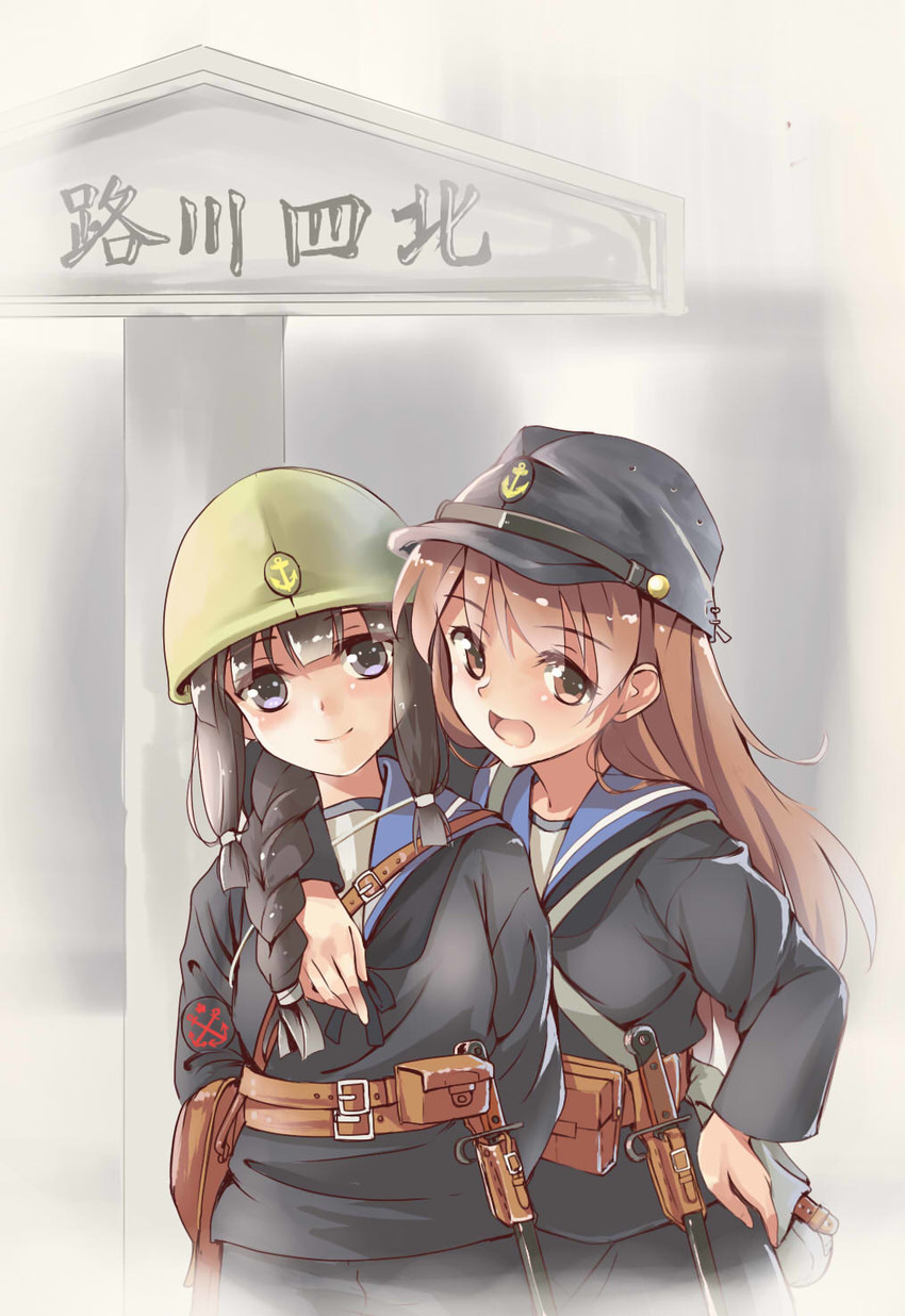 kitakami and ooi (kantai collection) drawn by longmei_er_de_tuzi