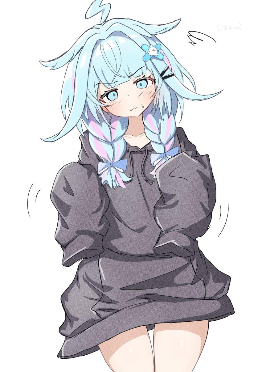 mizumiya su (hololive and 1 more) drawn by isgod