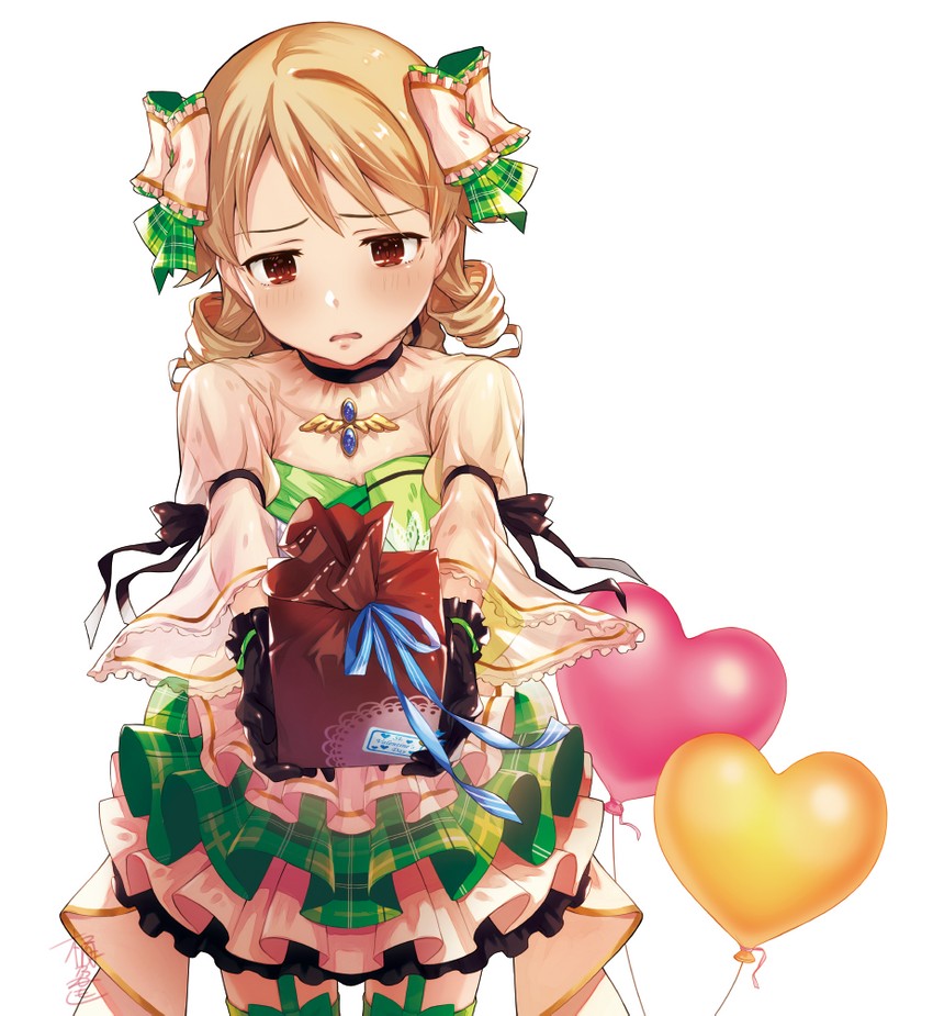 morikubo nono (idolmaster and 1 more) drawn by okeno_kamoku