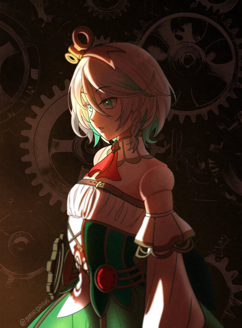 cecilia immergreen (hololive and 1 more) drawn by ymirdraws