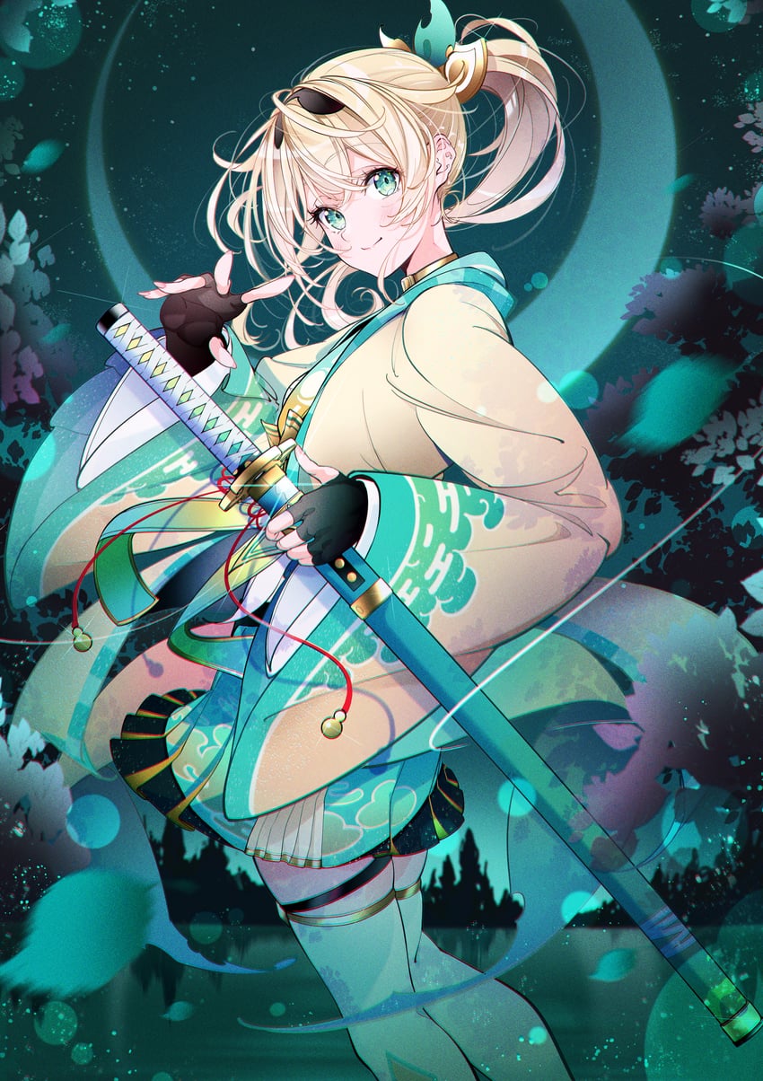 kazama iroha (hololive) drawn by muto_(n0sug4r)