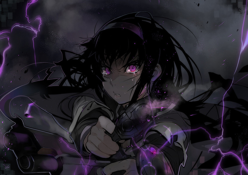akemi homura (mahou shoujo madoka magica) drawn by overlord_jc