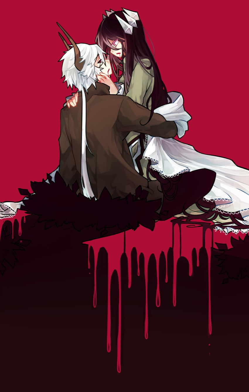 kcalb and etihw (funamusea and 1 more) drawn by amasonakius