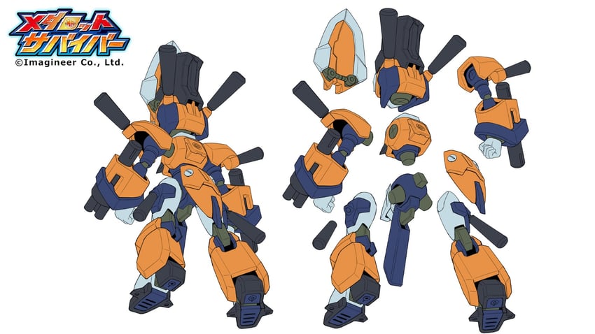 elephas soma (medarot and 1 more) drawn by tyuga