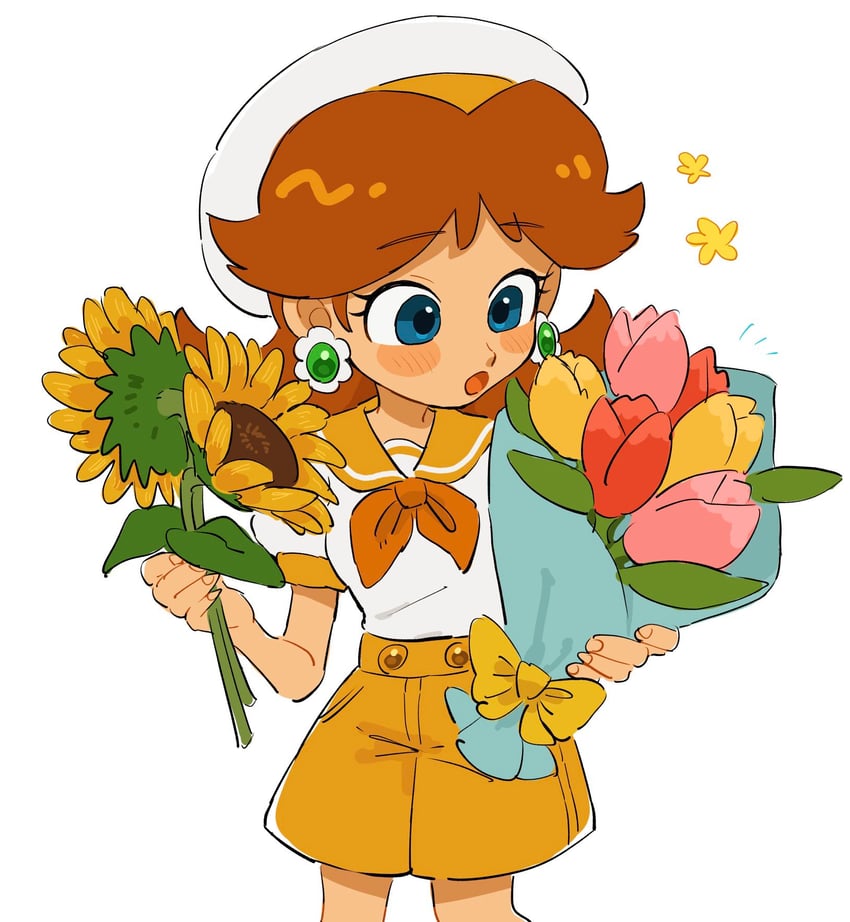 princess daisy (mario and 2 more) drawn by mimimi_(mimimim9999)
