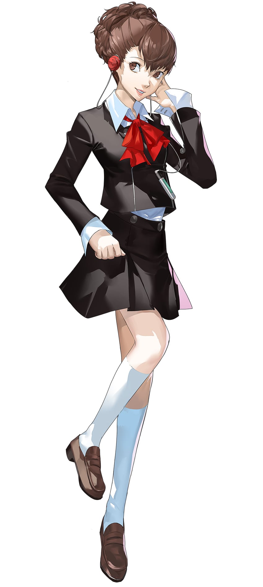 shiomi kotone (persona and 3 more) drawn by blazpu