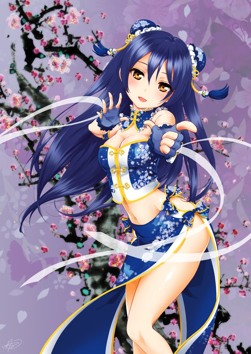 sonoda umi (love live! and 2 more) drawn by miringx2