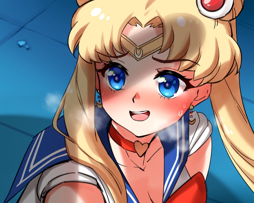 tsukino usagi and sailor moon (bishoujo senshi sailor moon and 1 more) drawn by foxyreine