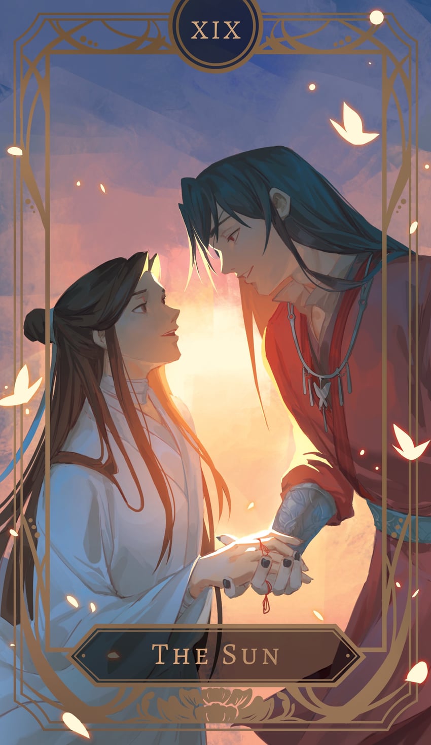 xie lian and hua cheng (tianguan cifu) drawn by chapter_56