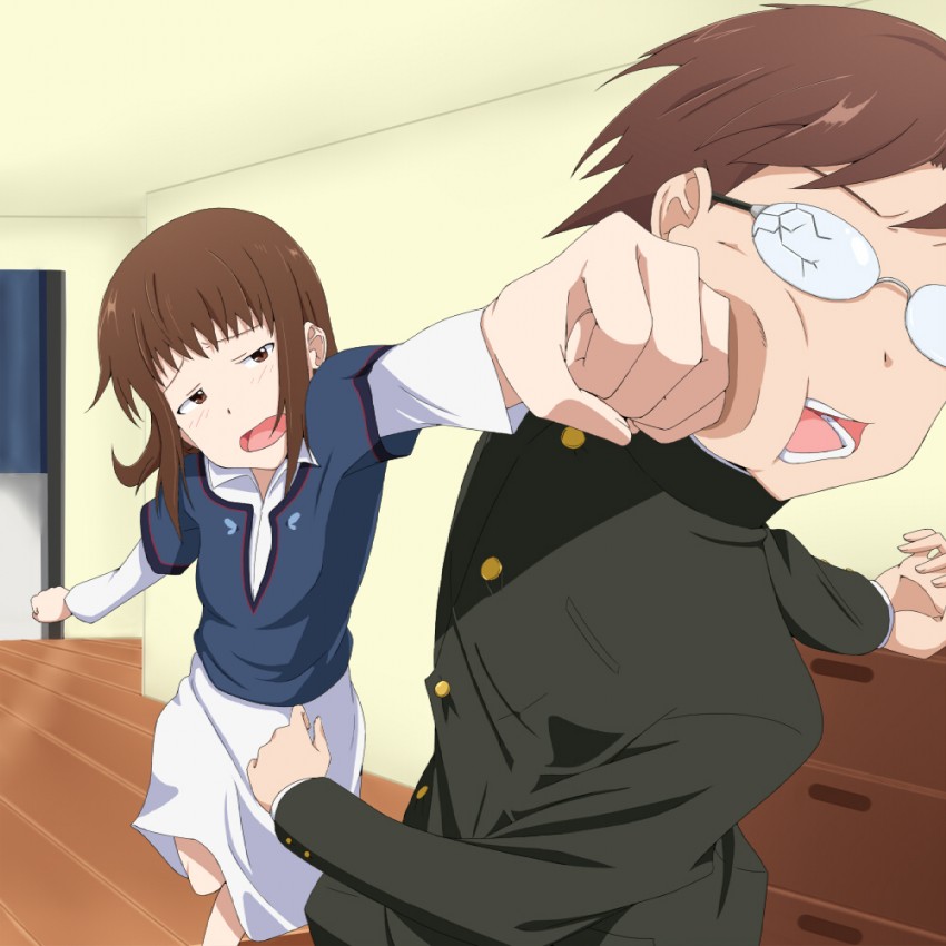 takanashi souta and takanashi nazuna (working!!) drawn by yoshida_keiji