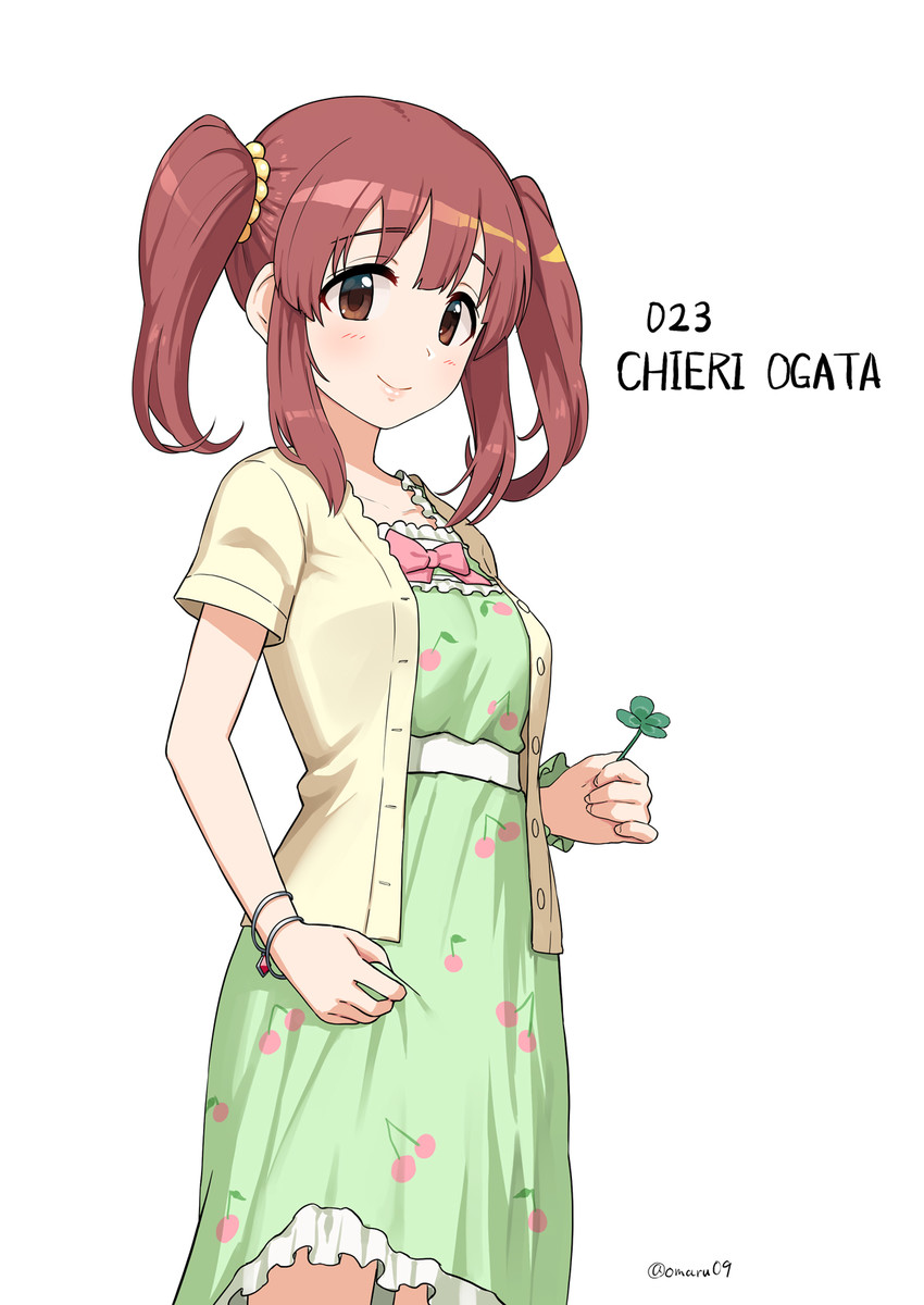 ogata chieri (idolmaster and 1 more) drawn by omaru_gyuunyuu
