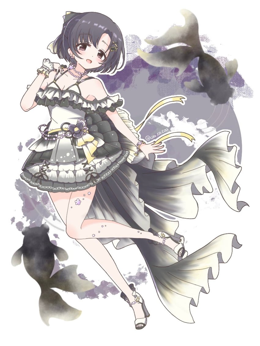 shiragiku hotaru (idolmaster and 2 more) drawn by coa_co_coa