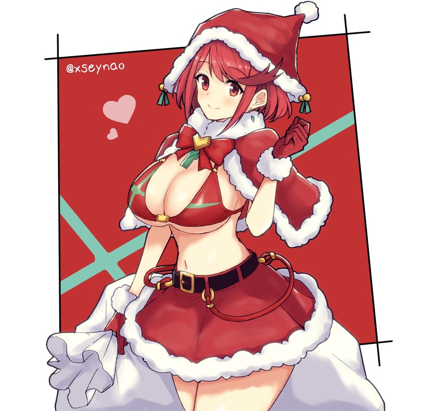 pyra (xenoblade chronicles and 1 more) drawn by mochimochi_(xseynao)