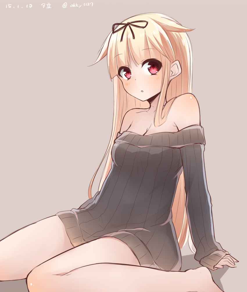 yuudachi and yuudachi kai ni (kantai collection) drawn by hoshimiya_aki