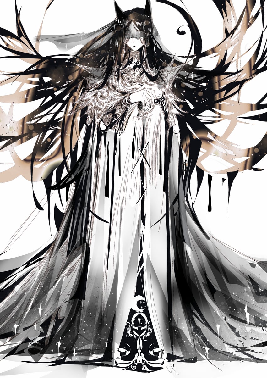 evernight goddess (lord of the mysteries) drawn by biao_li_li_zi