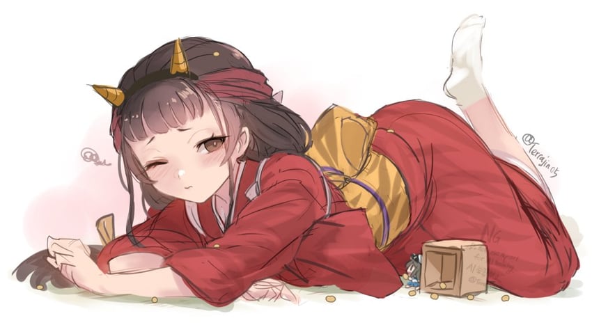 fairy, yamashio maru, and yamashio maru kai (kantai collection) drawn by terrajin