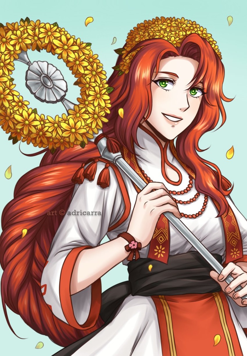 titania (fire emblem and 2 more) drawn by adricarra
