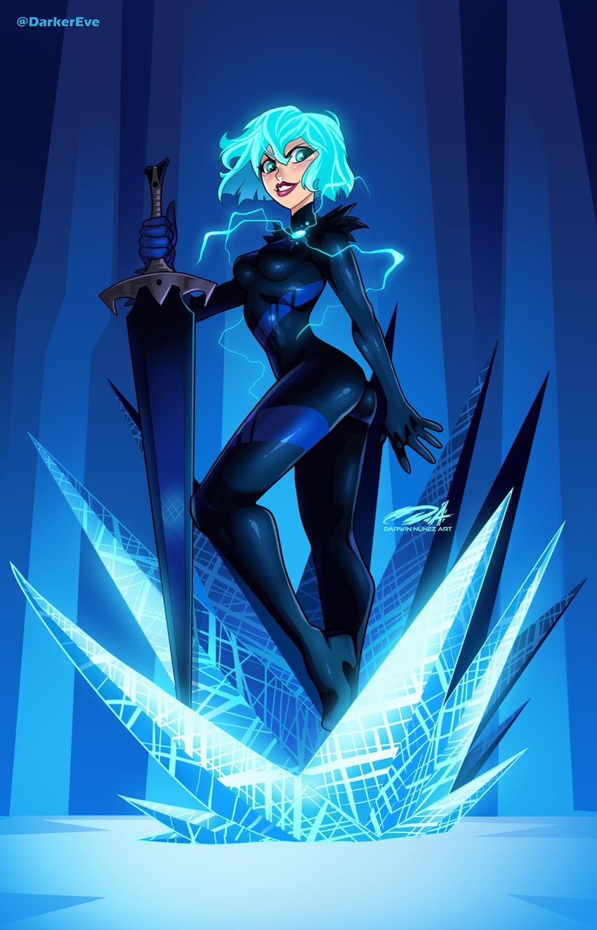 cassandra (tangled and 1 more) drawn by darkereve