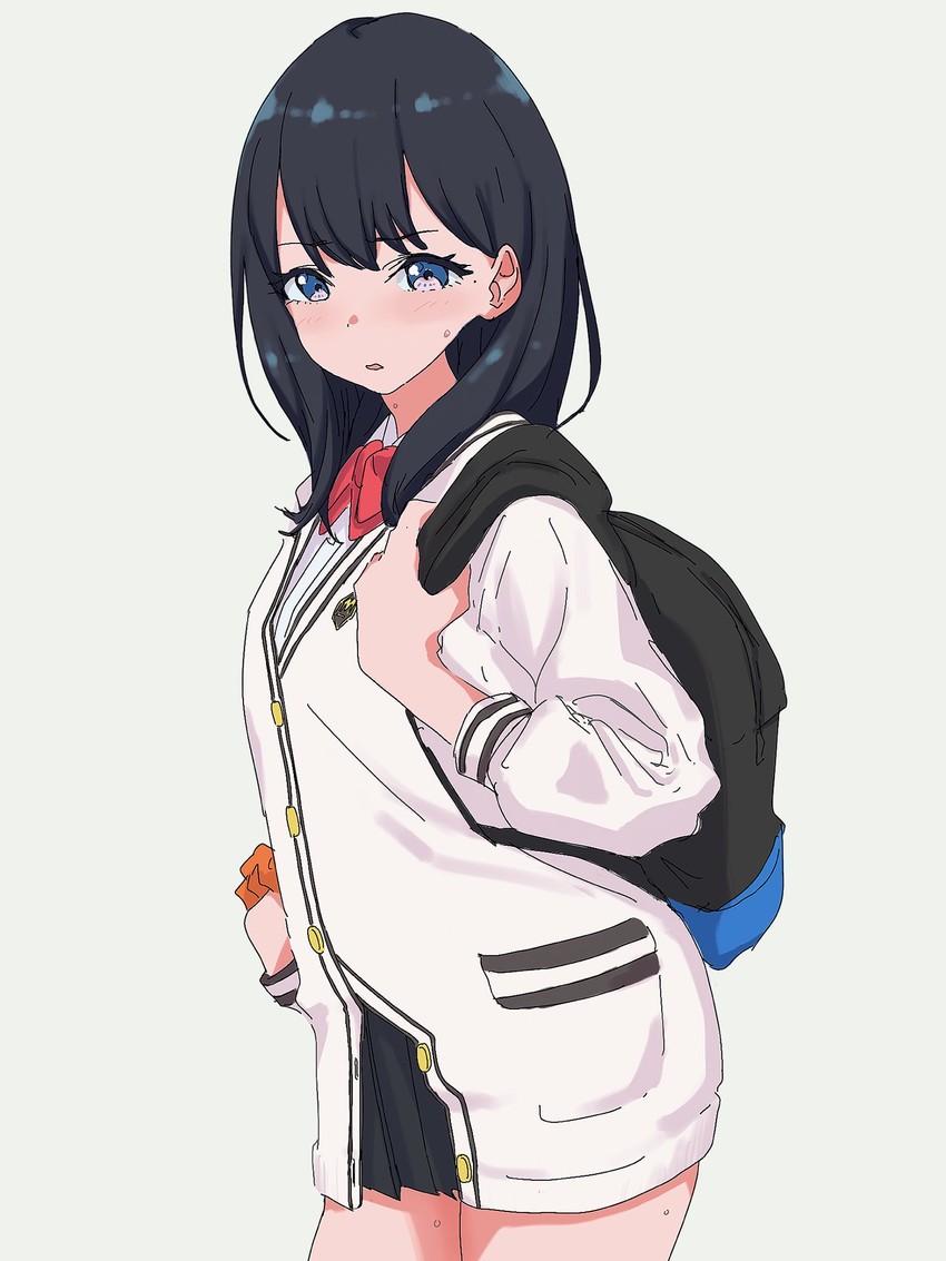 takarada rikka (gridman universe and 1 more) drawn by bouen