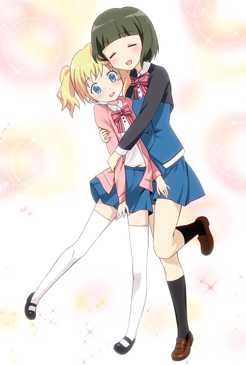 alice cartelet and oomiya shinobu (kin-iro mosaic) drawn by kureimoa_tada