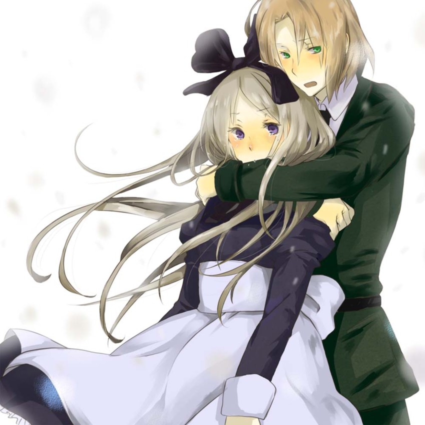 belarus and lithuania (axis powers hetalia) drawn by tekuteku_aruko