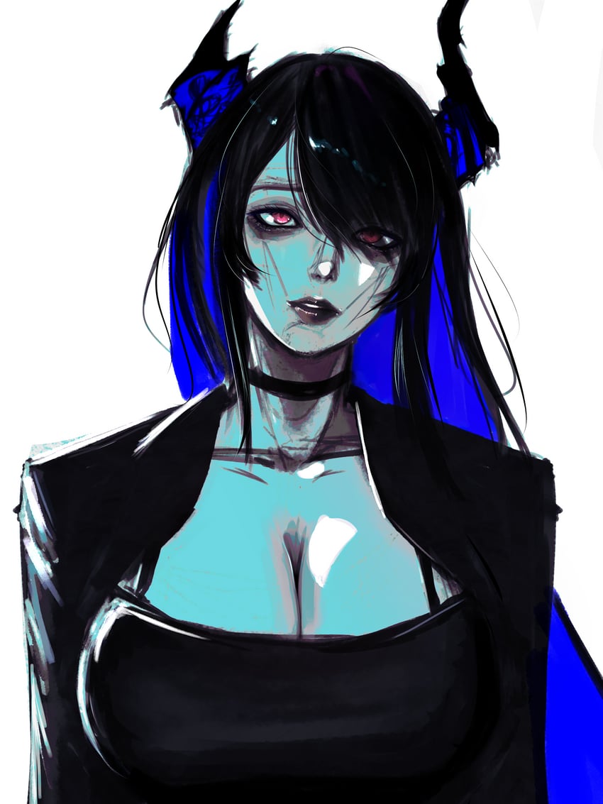 nerissa ravencroft (hololive and 1 more) drawn by soju_ice