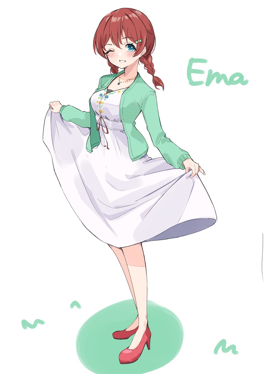 emma verde (love live! and 1 more) drawn by anbasa_(amaneyuz13)