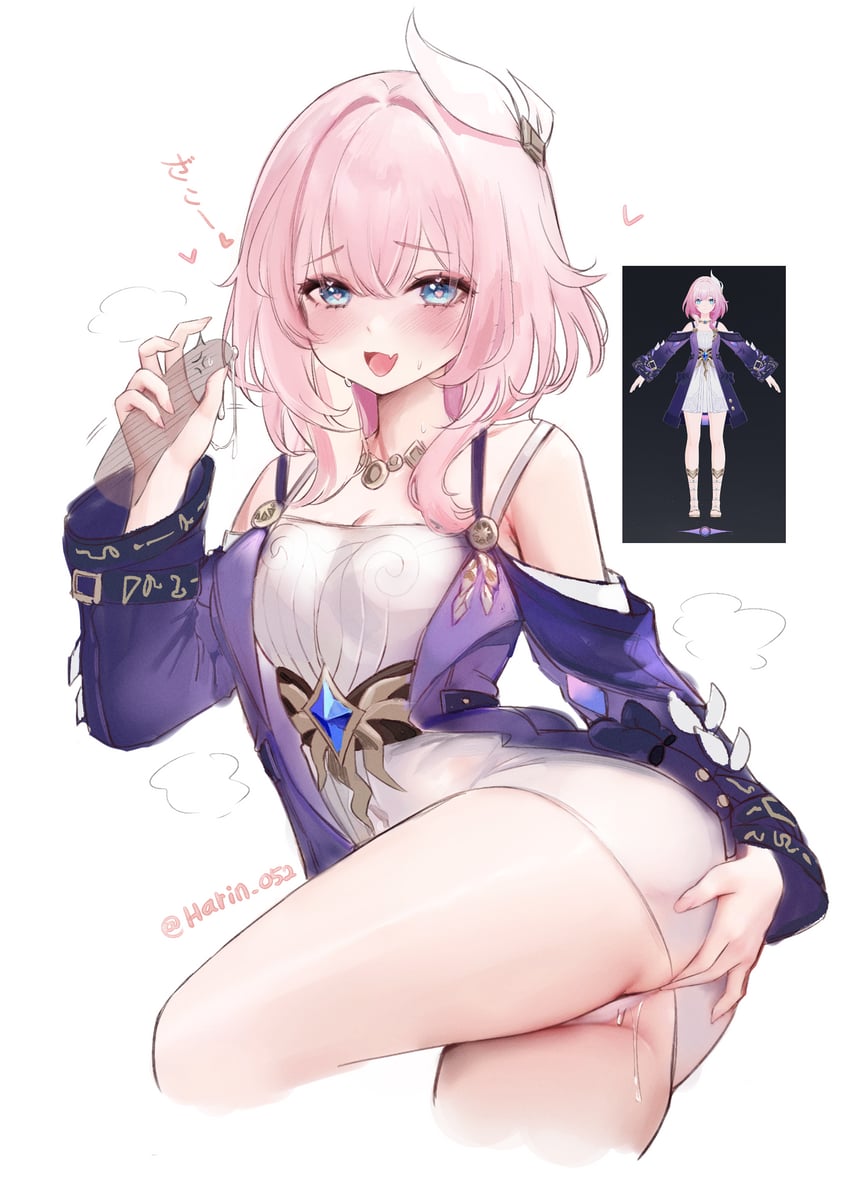 cyrene (honkai and 1 more) drawn by harin_05