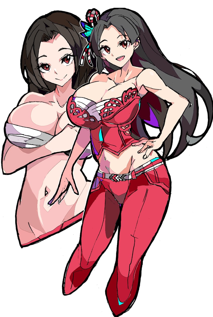 shiranui mai (street fighter and 2 more) drawn by enpe
