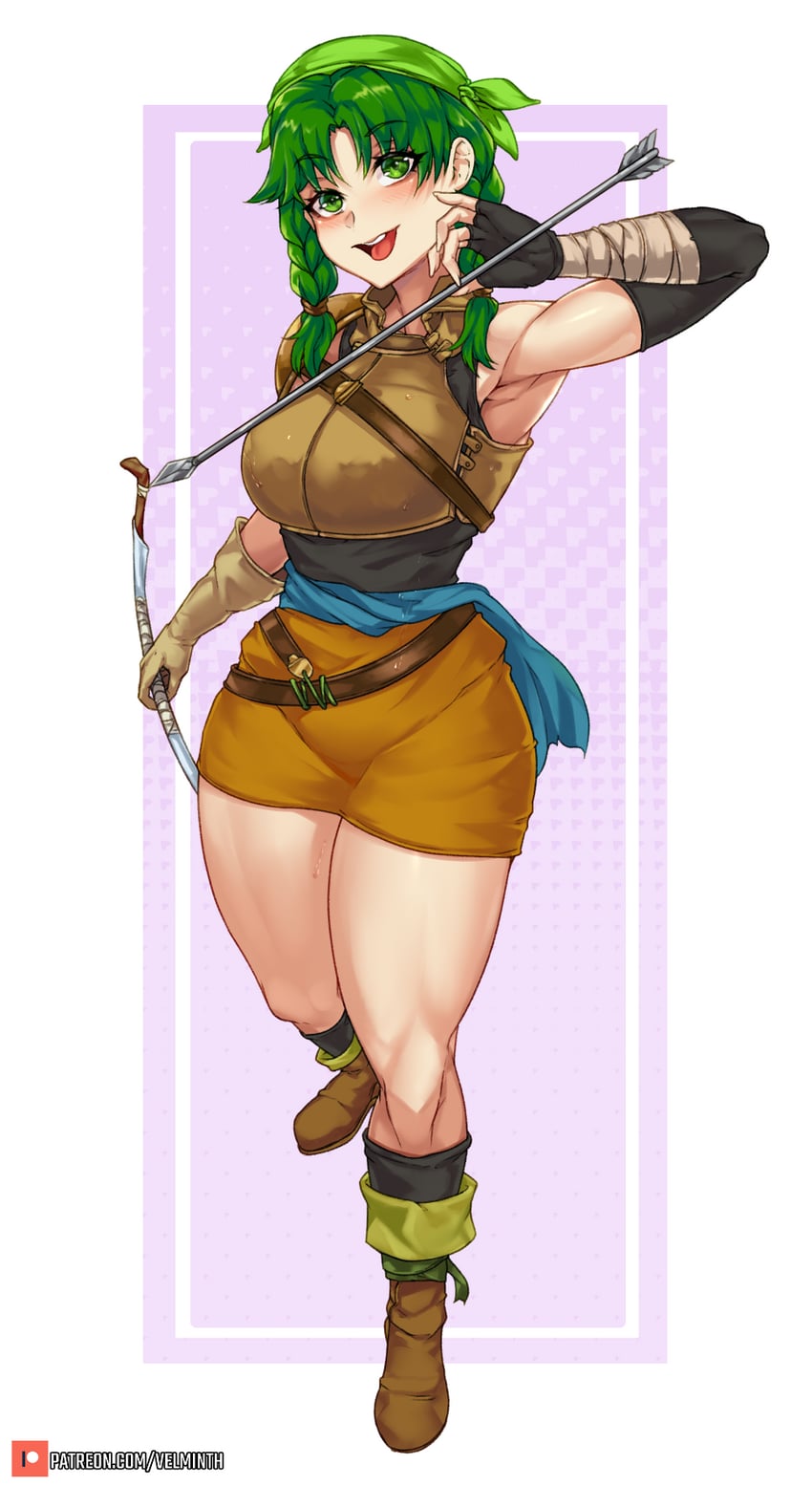 rebecca (fire emblem and 1 more) drawn by velminth